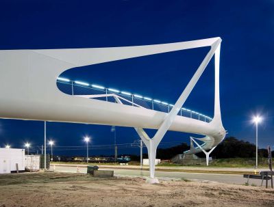 Passerelle pour piétons et cyclistes, Knokke